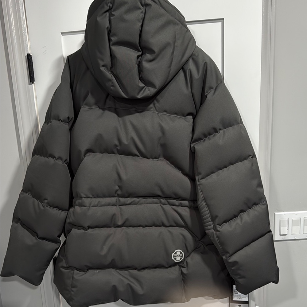 Polo Sport Gray Puffer Jacket for Men - Picture 2 of 4